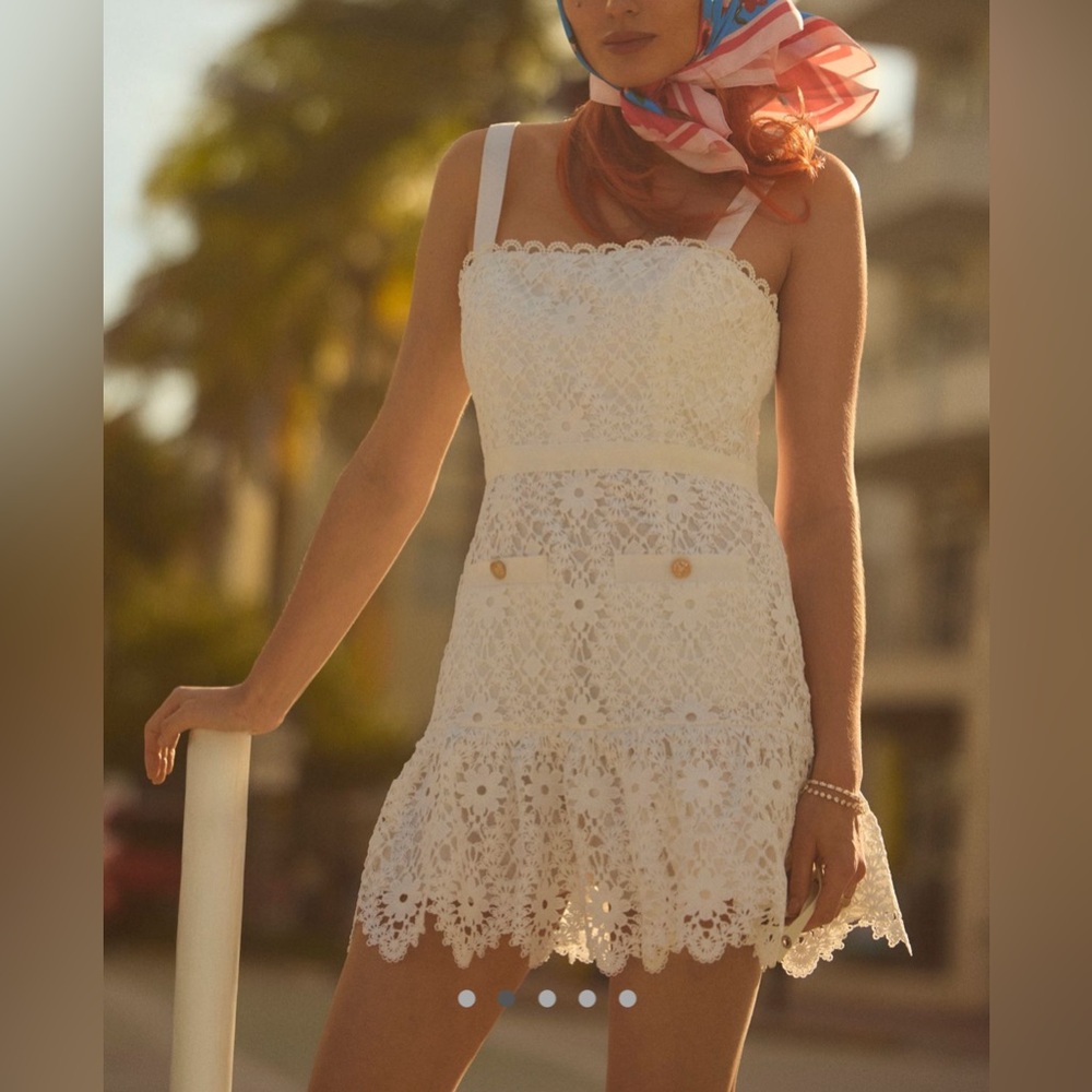 Saylor Anthropologie Verena Lace Dress